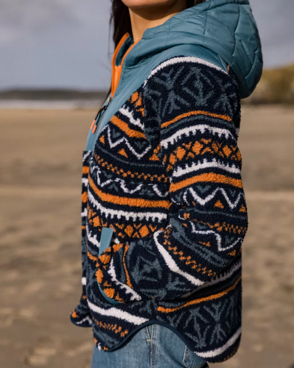 Women Passenger Fleece | Fleece | Beaumont Recycled Sherpa Hooded Fleece