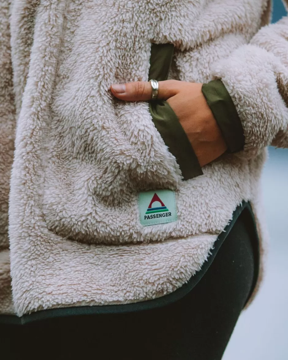 Women Passenger Fleece | Fleece | Beaumont Recycled Sherpa Hooded Fleece