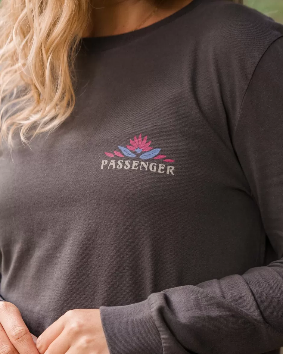 Women Passenger Tops & T-Shirts | Women's Outlet | Bud Recycled Cotton Ls T-Shirt