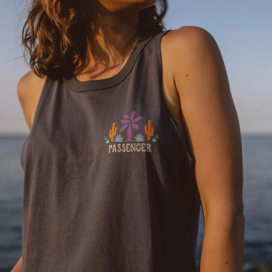 Women Passenger Tops & T-Shirts | Tank Tops | Cactus Recycled Cotton Tank Top