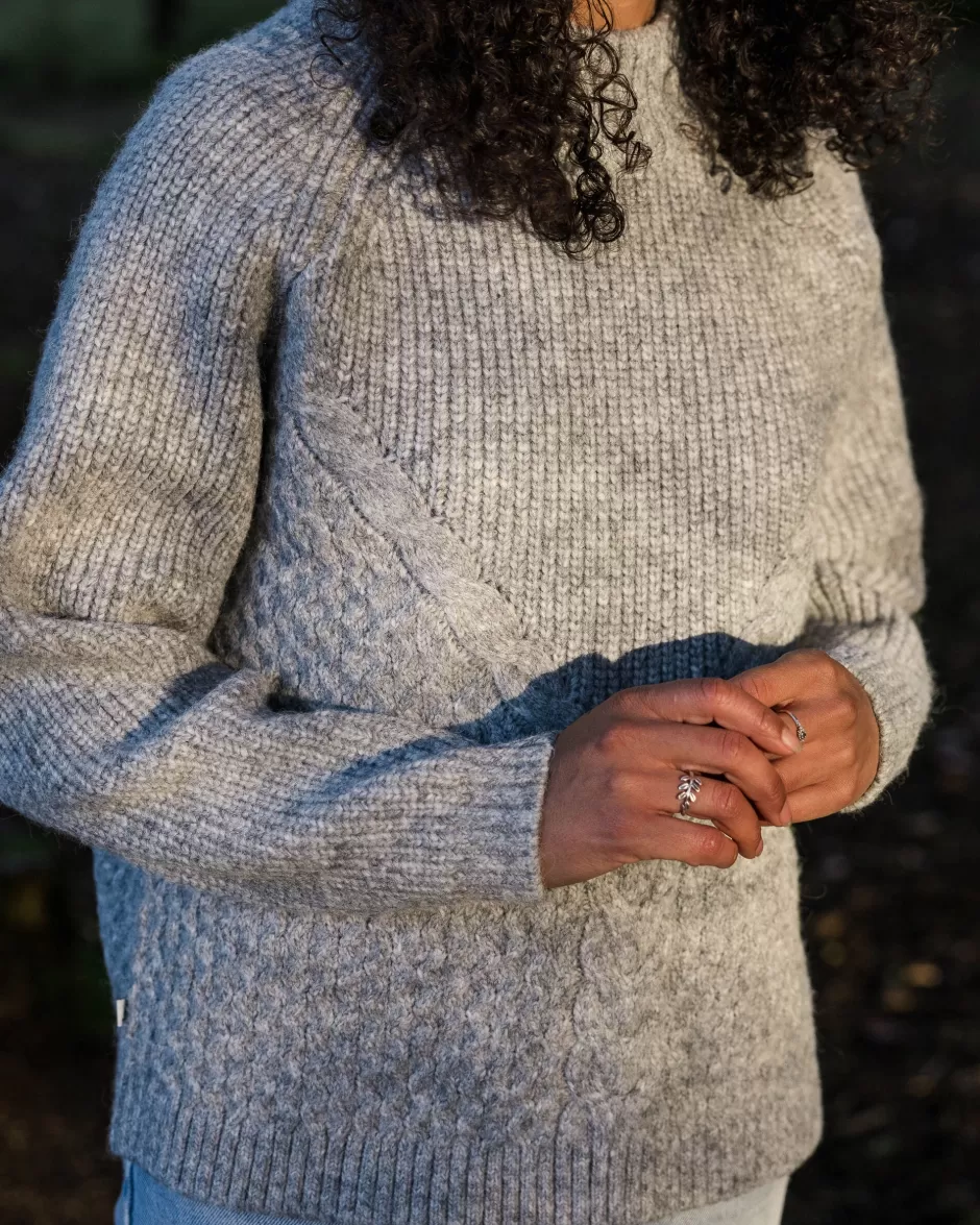 Women Passenger Knitwear | Women's Outlet | Cozy Cable Recycled Knitted Jumper