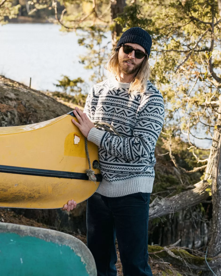 Passenger Knitwear | Men's Outlet | Cutback Fairisle Knitted Jumper