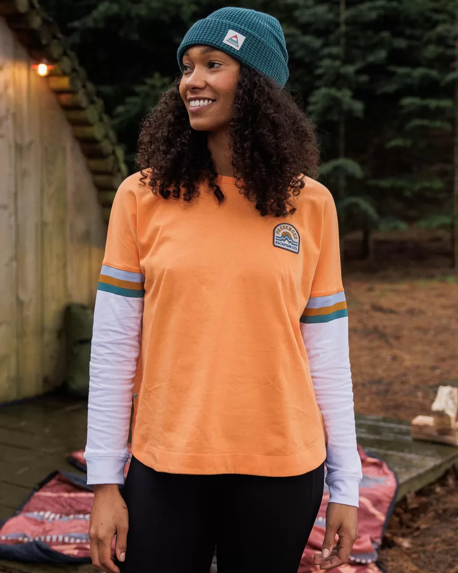 Women Passenger Tops & T-Shirts | Women's Outlet | Dream Organic Cotton Oversized LS T-Shirt