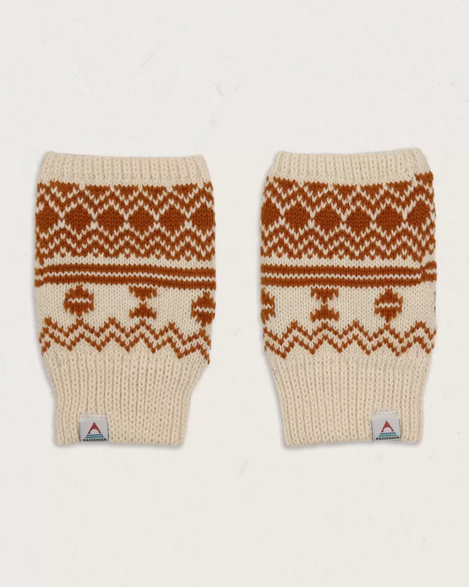 Women Passenger Gloves | Gloves | Flurry Recycled Fleece Lined Fingerless Mittens