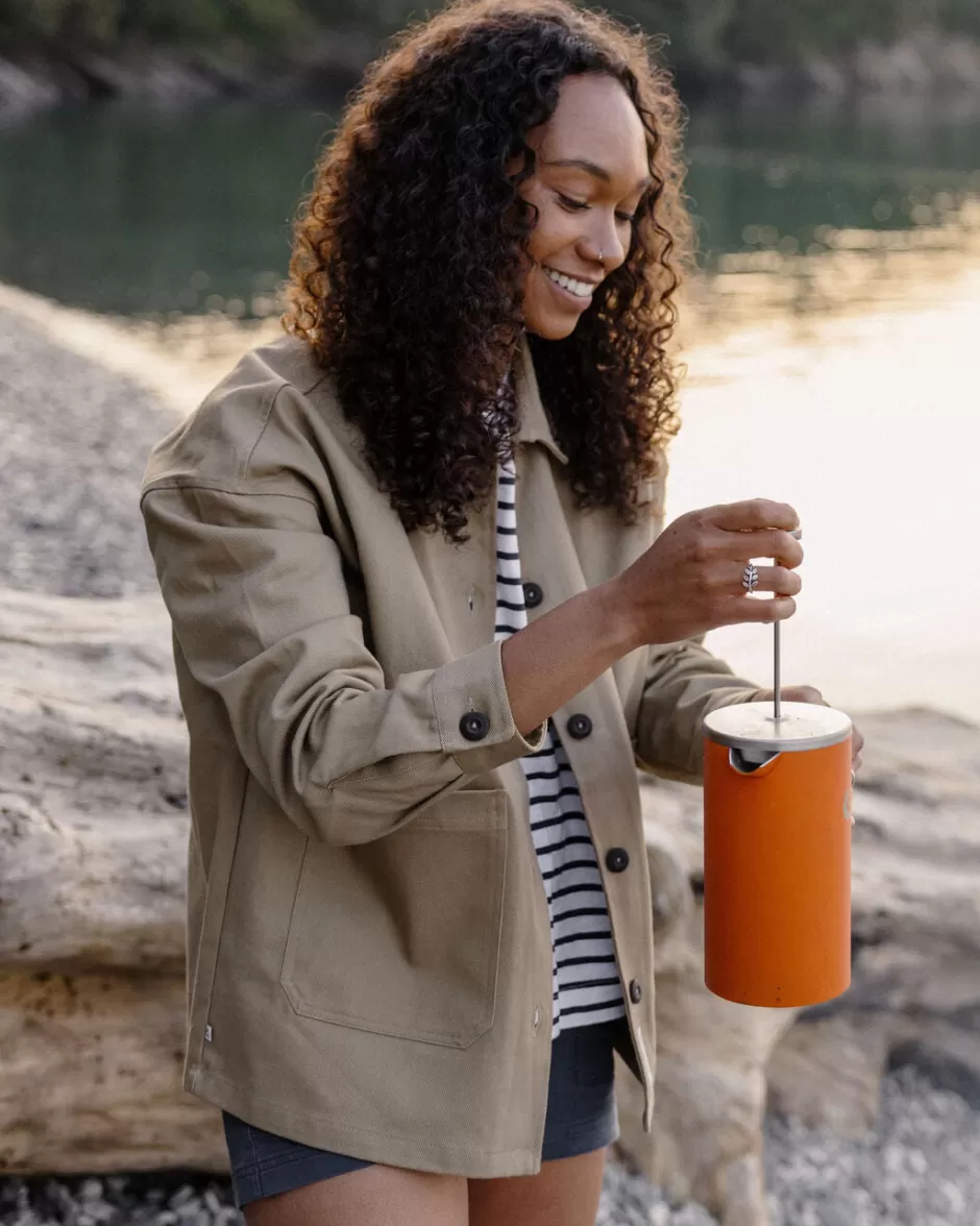 Women Passenger Shirts | Overshirts | Forrest Organic Cotton Oversized Twill Overshirt