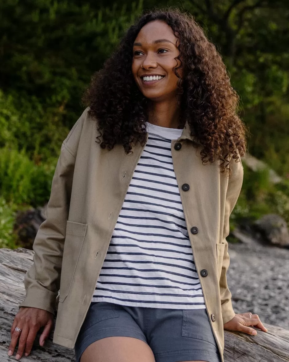 Women Passenger Shirts | Overshirts | Forrest Organic Cotton Oversized Twill Overshirt