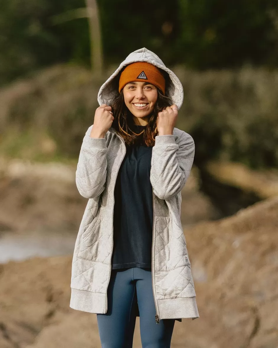 Women Passenger Hoodies & Sweatshirts | Women's Outlet | Getaway Recycled Cotton Quilted Full Zip Hoodie