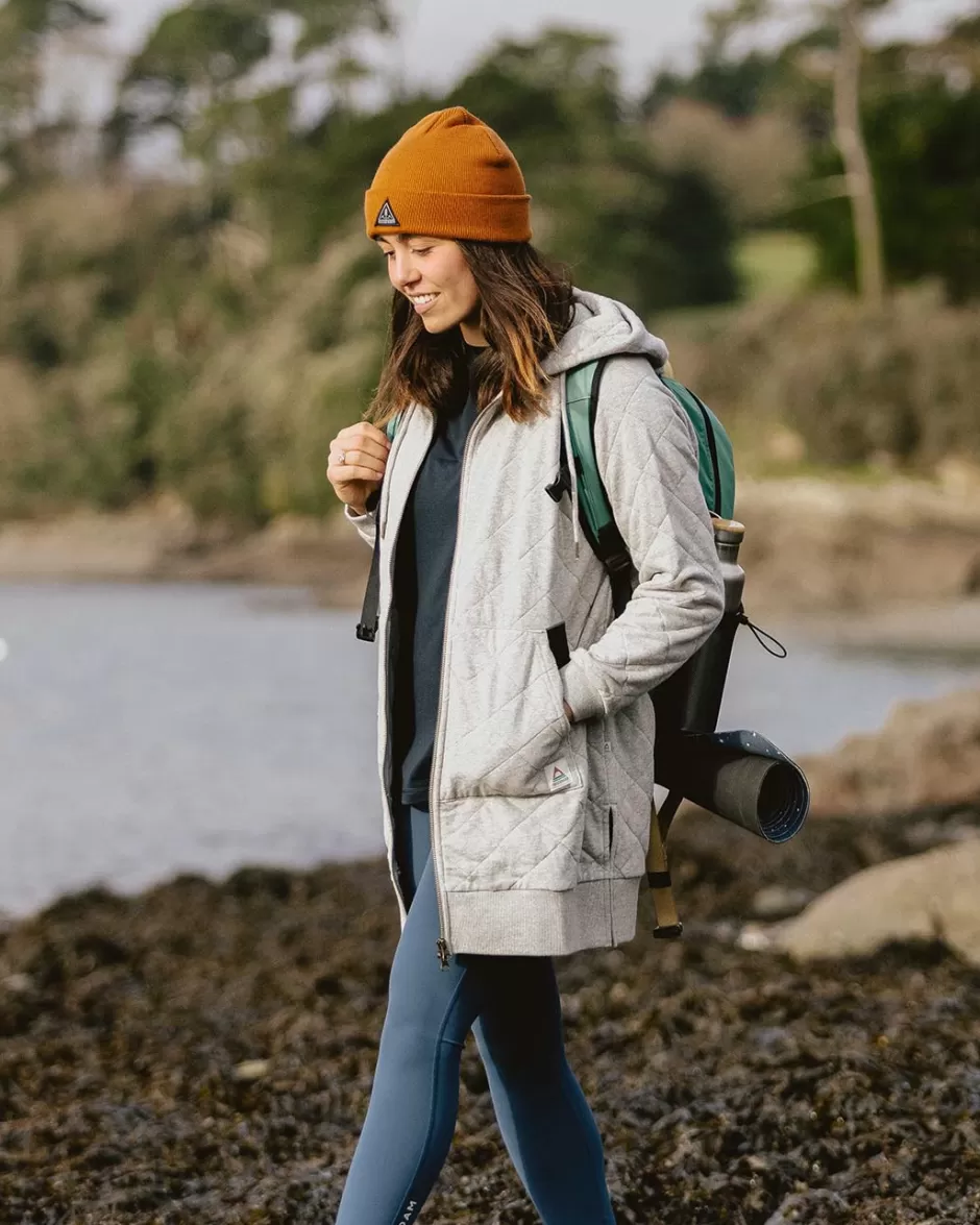 Women Passenger Hoodies & Sweatshirts | Women's Outlet | Getaway Recycled Cotton Quilted Full Zip Hoodie