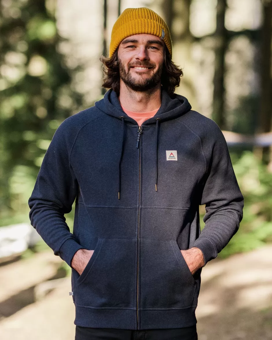 Passenger Hoodies & Sweatshirts | Men's Outlet | Heritage Full Zip Organic Cotton Hoodie
