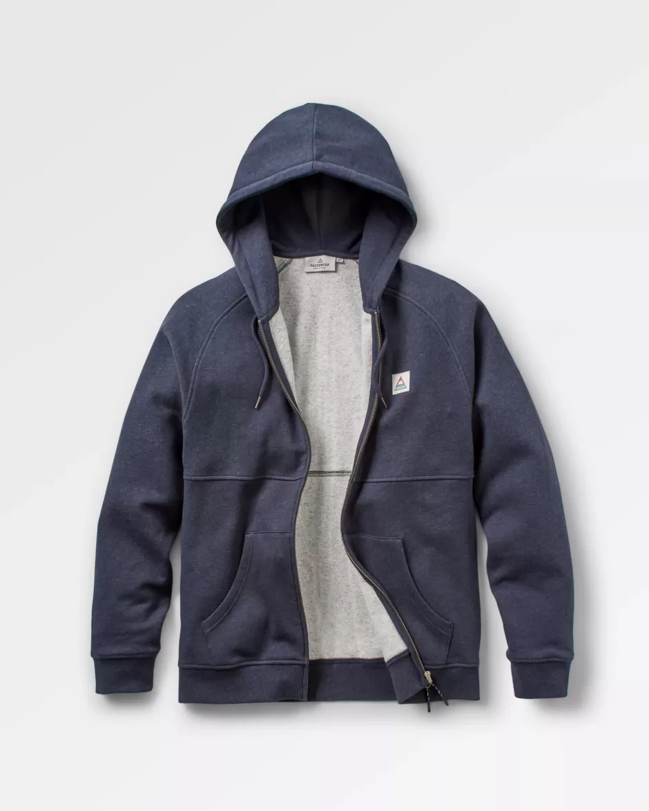 Passenger Hoodies & Sweatshirts | Men's Outlet | Heritage Full Zip Organic Cotton Hoodie