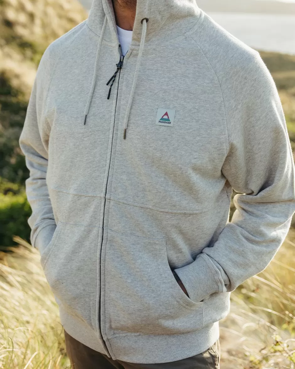 Passenger Hoodies & Sweatshirts | Men's Outlet | Heritage Full Zip Recycled Cotton Hoodie