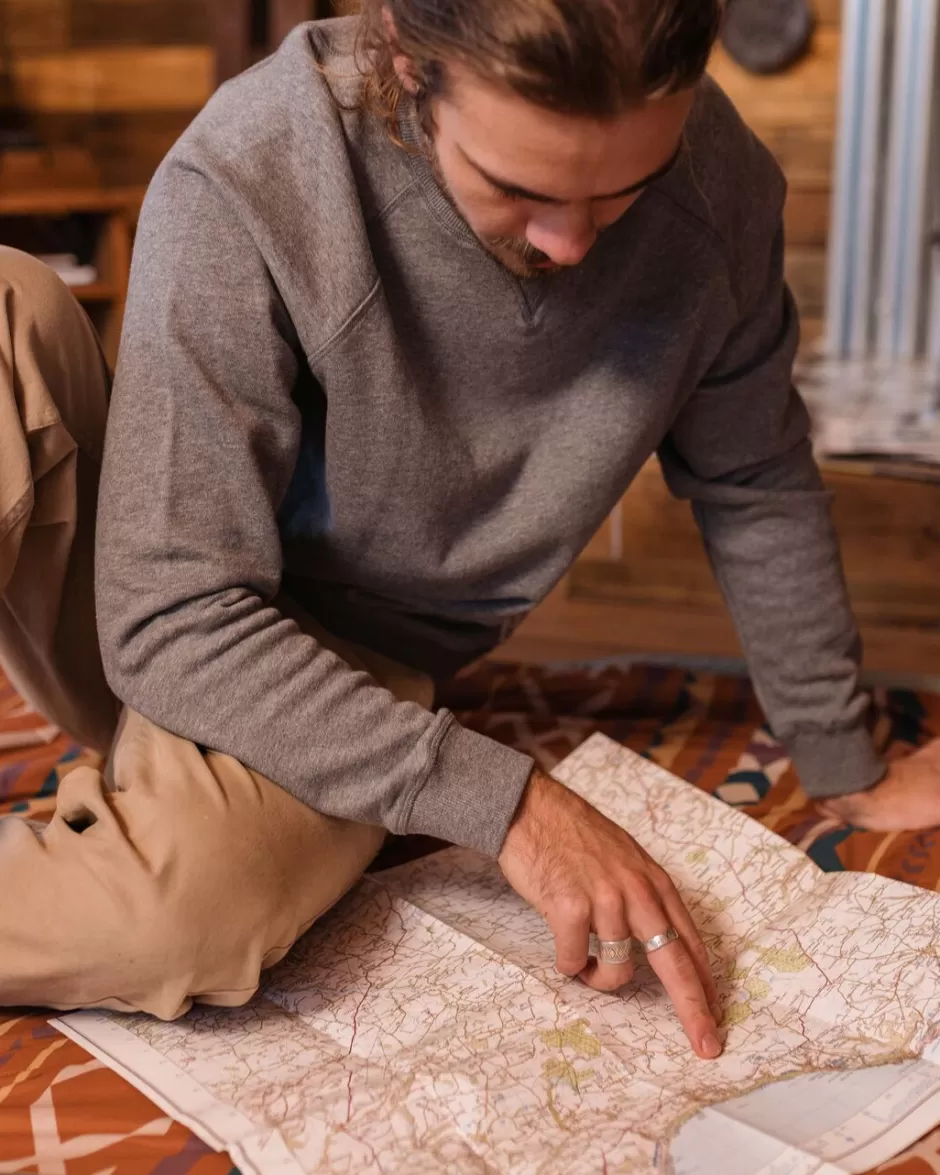 Passenger Hoodies & Sweatshirts | Men's Outlet | Heritage Recycled Cotton Sweatshirt