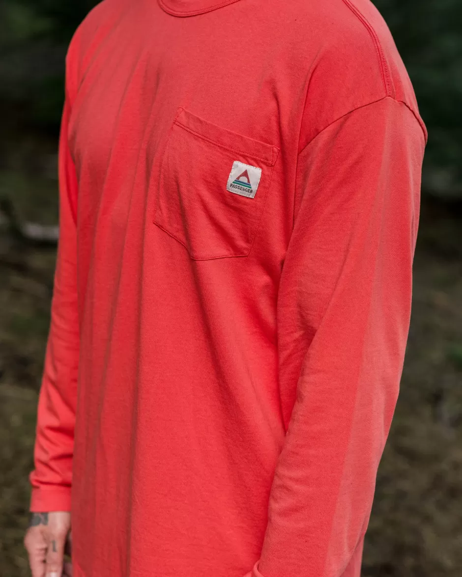 Passenger T-Shirts & Tank Tops | Men's Outlet | Heritage Recycled Relaxed Fit LS T-Shirt