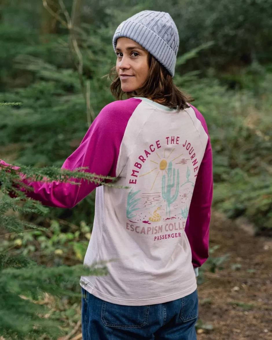 Women Passenger Tops & T-Shirts | Women's Outlet | Laelia Recycled Cotton Ls T-Shirt