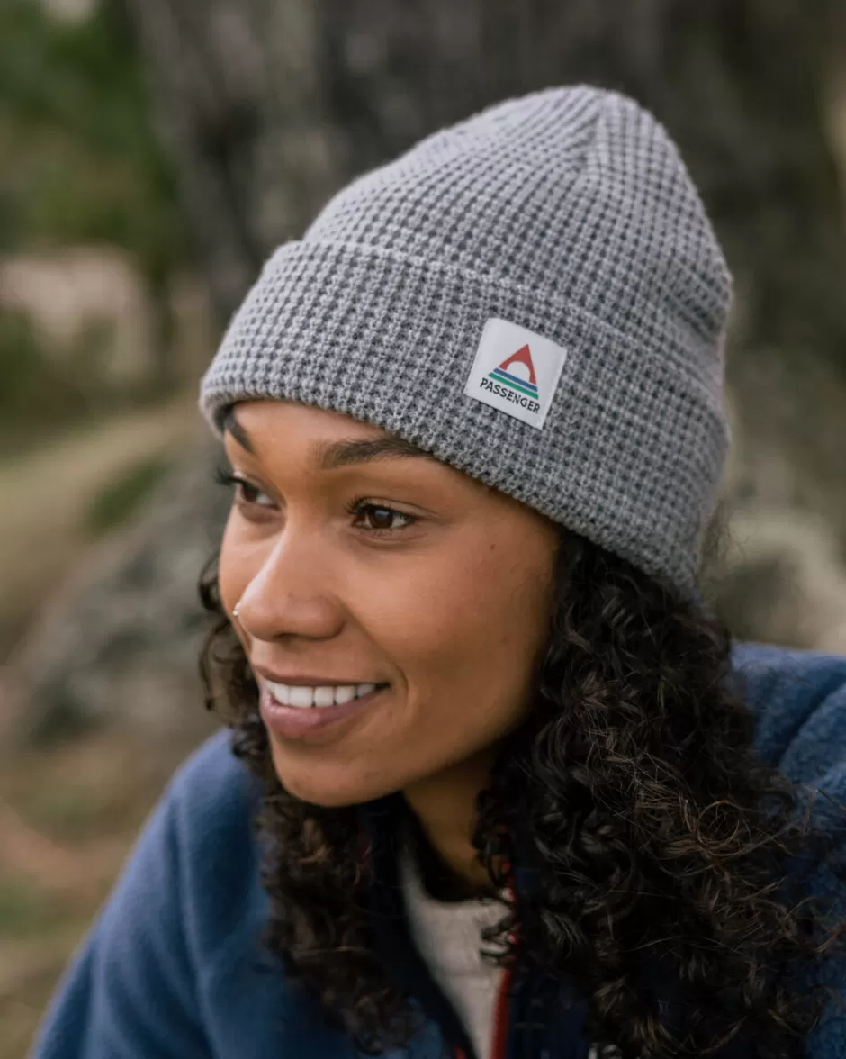 Women Passenger Beanies | Beanies | Moss Double Layer Recycled Waffle Beanie