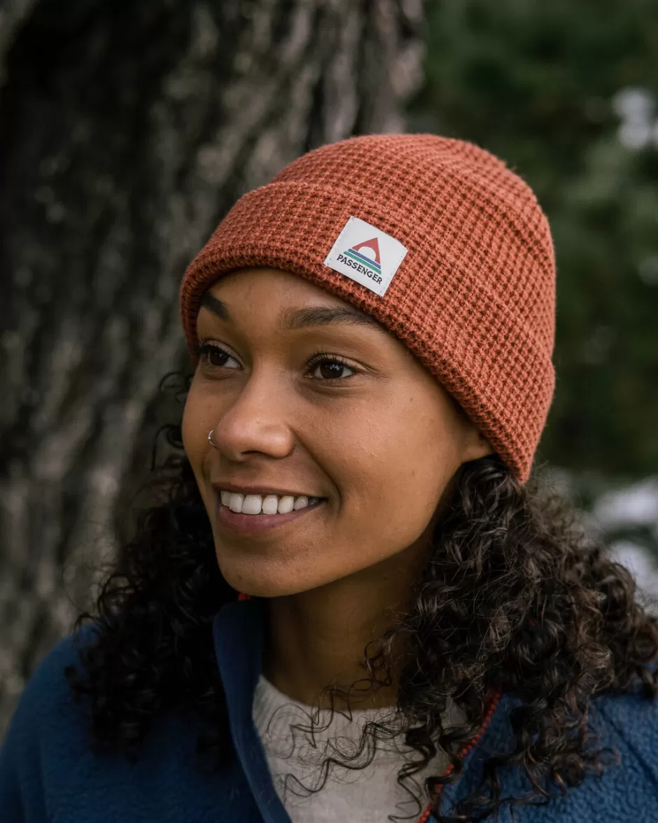 Women Passenger Beanies | Beanies | Moss Double Layer Recycled Waffle Beanie
