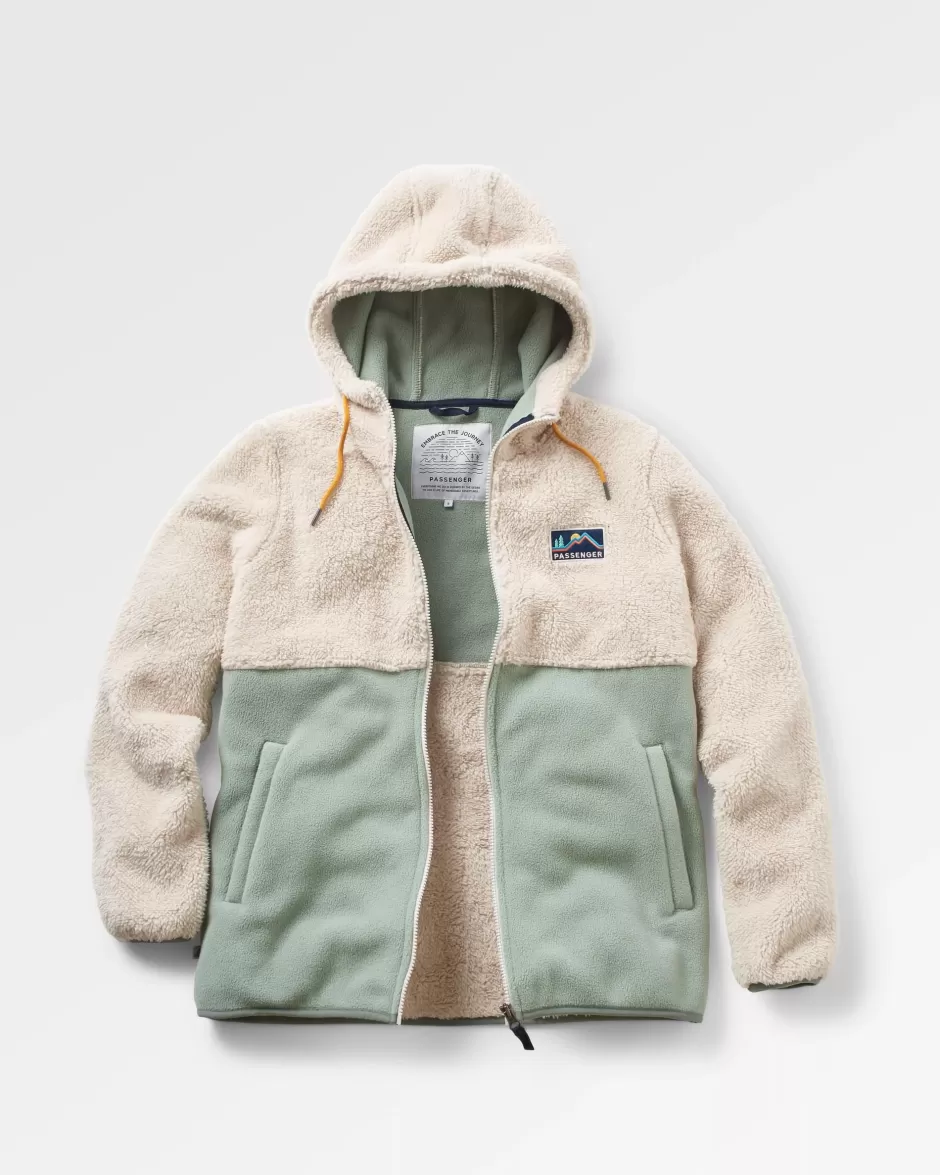 Women Passenger Fleece | Fleece | Nestling Recycled Sherpa Hooded Fleece