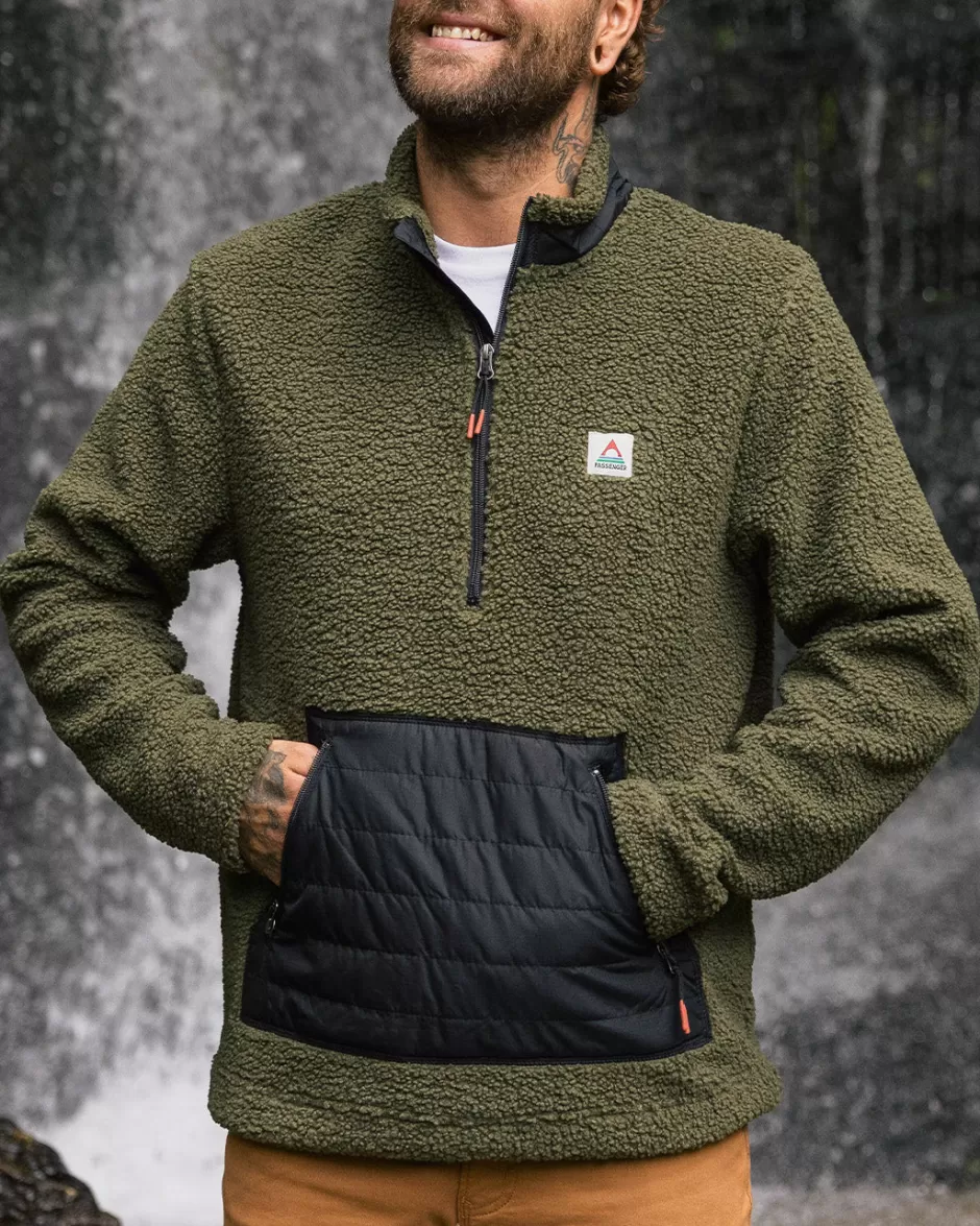 Passenger Fleece | Fleece | Oceanside Recycled Polar-Lined Sherpa Fleece