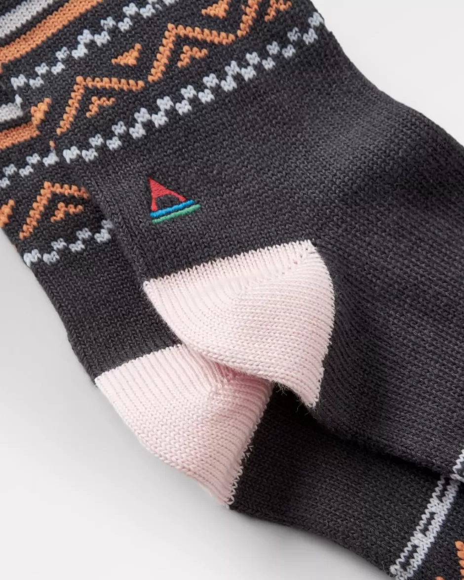 Women Passenger Socks | Socks | Organic Midweight Patterned Socks