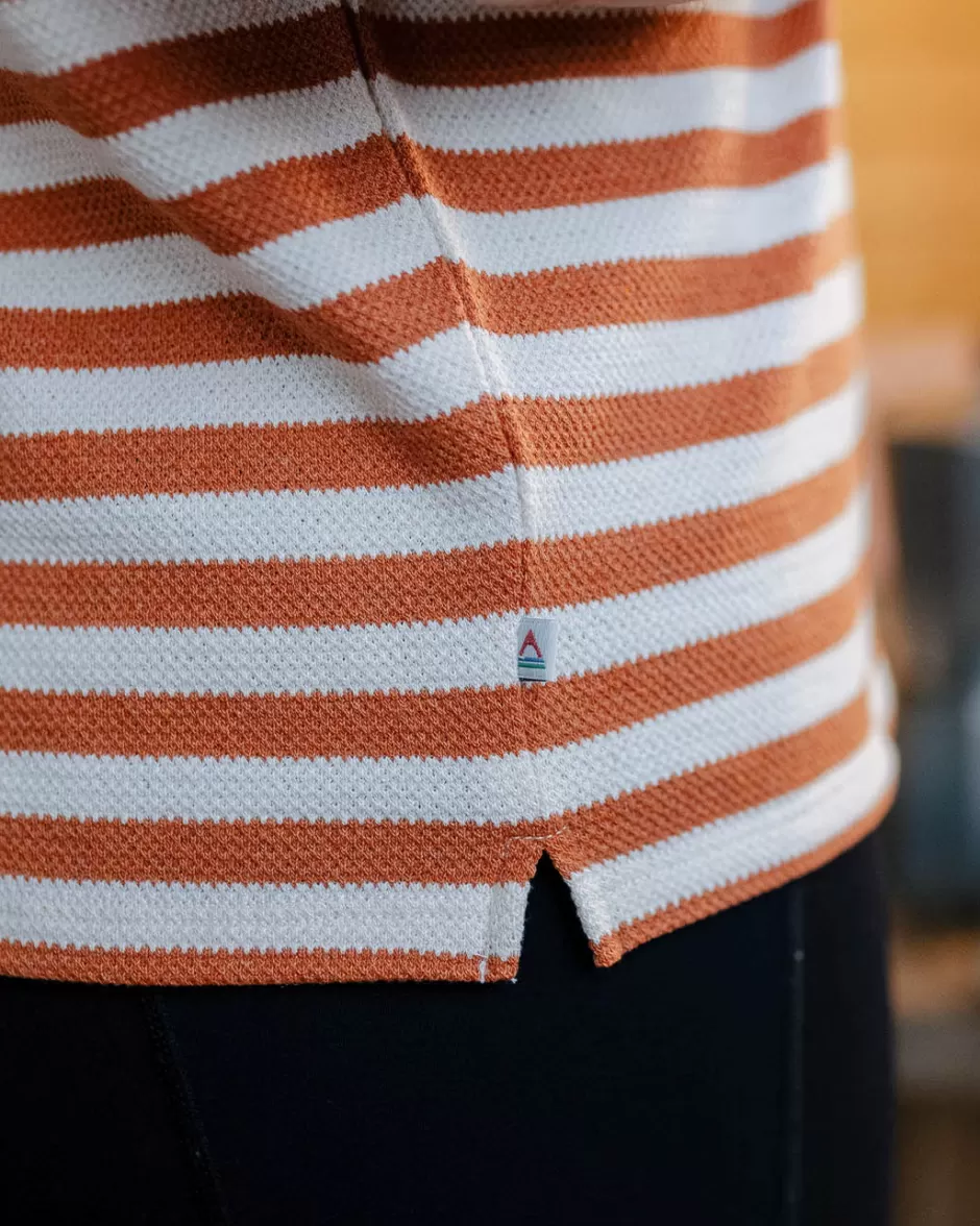 Women Passenger Tops & T-Shirts | Winter Road Trip Essentials | Panorama Striped LS T-Shirt