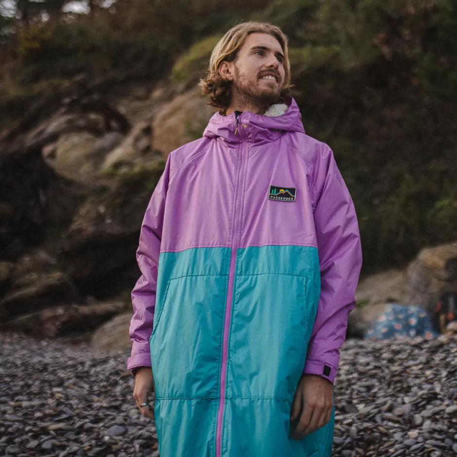 Women Passenger Changing Robes & Ponchos | Changing Robes & Surf Ponchos | Roaming Recycled Sherpa Lined Changing Robe