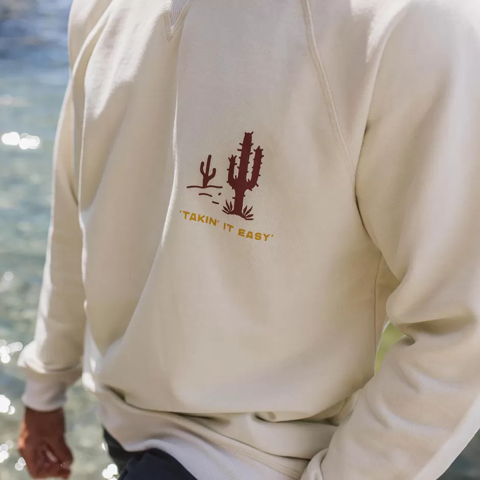 Passenger Hoodies & Sweatshirts | Men's Outlet | Roll Slow Recycled Cotton Sweatshirt