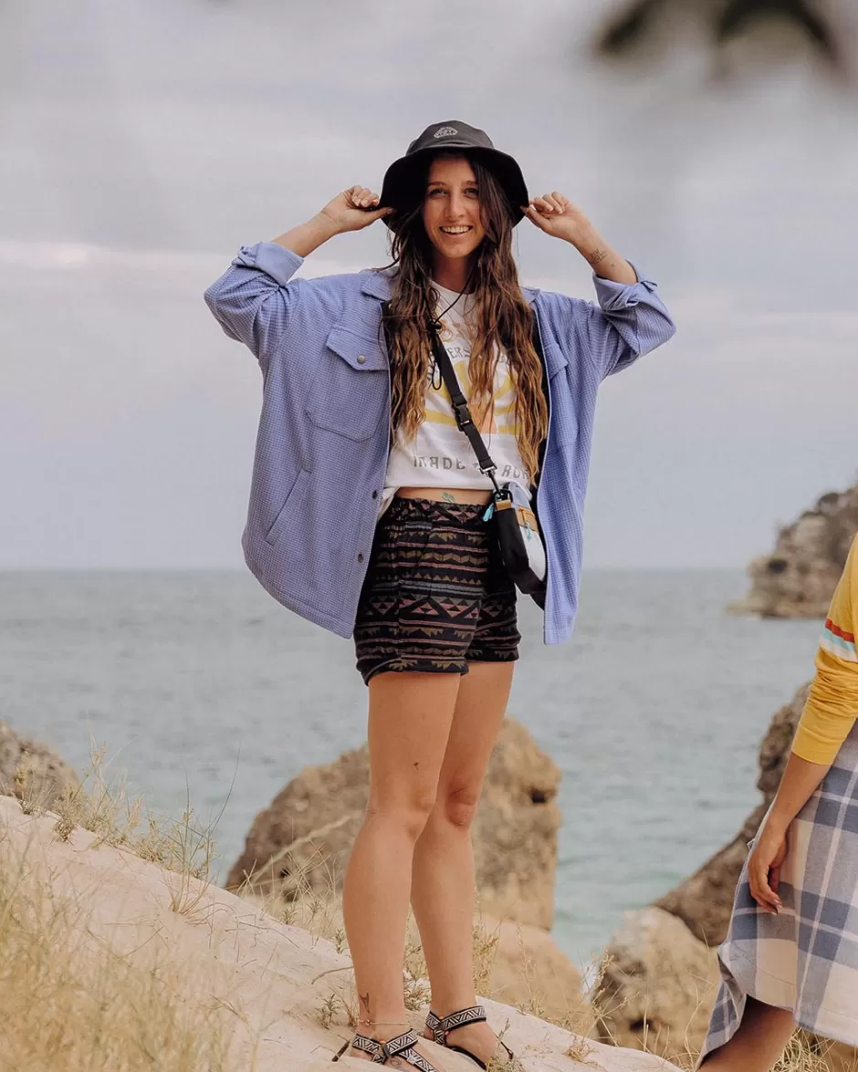 Women Passenger Shorts | Women's Outlet | Santosa Organic Cotton Jacquard Short