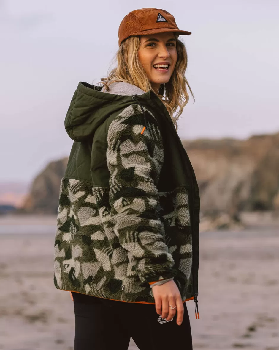 Women Passenger Fleece | Fleece | Sefton Recycled Deep-Pile Sherpa Fleece