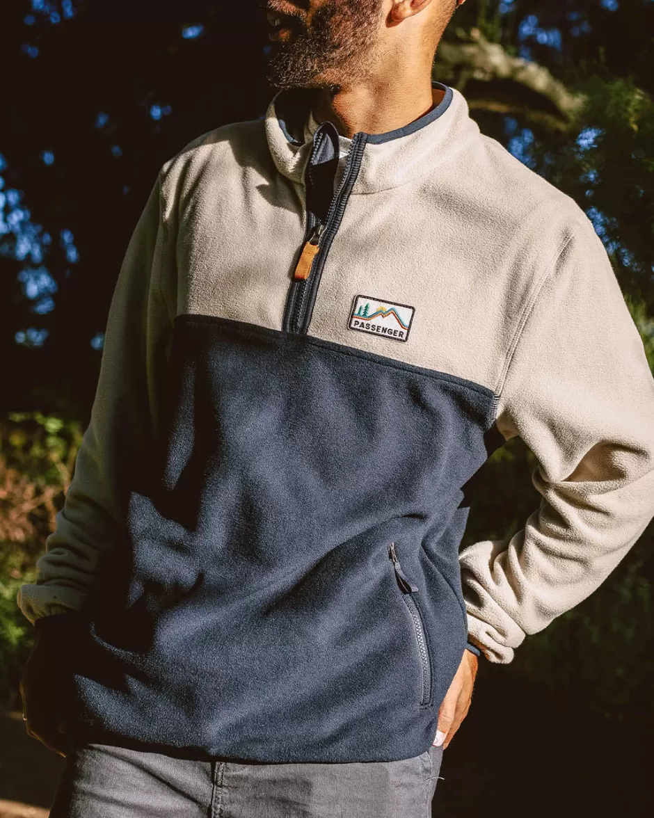 Passenger Fleece | Fleece | Set Off Recycled Polar 1/4 Zip Fleece