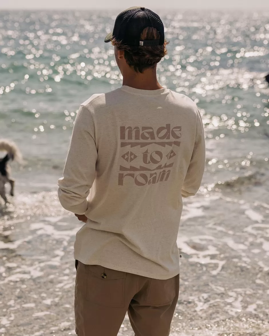 Passenger T-Shirts & Tank Tops | Men's Outlet | Sunrise Recycled Cotton Ls T-Shirt
