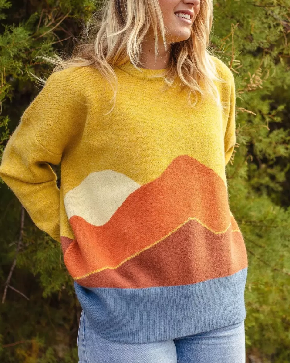 Women Passenger Knitwear | Winter Road Trip Essentials | Vista Recycled Oversized Knitted Jumper