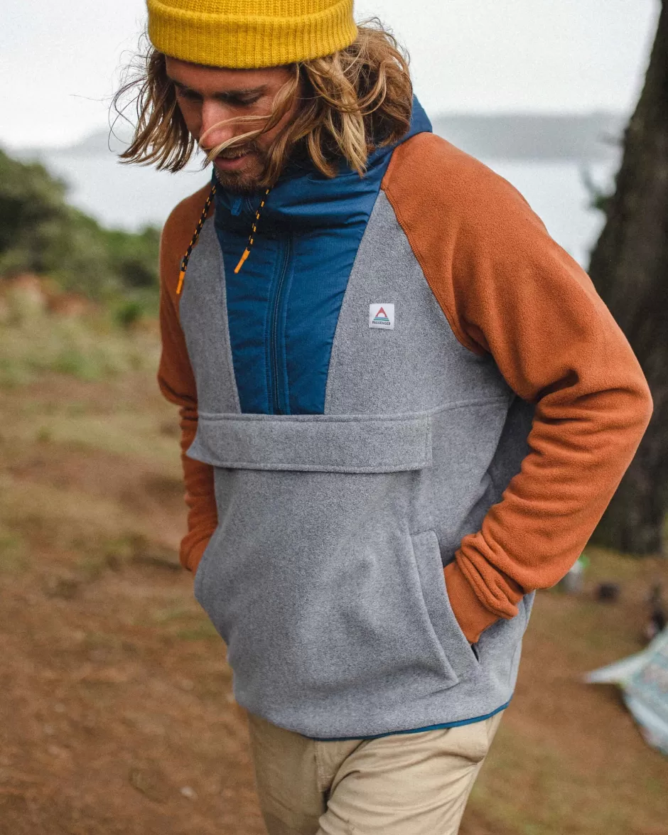 Passenger Fleece | Fleece | Woodland Hooded 1/2 Zip Polar Fleece
